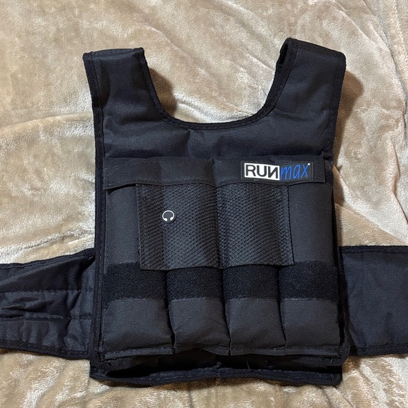 Black Weighted Vest
